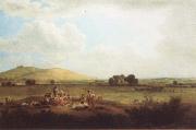 John glover Hayfield near Primrose Hill 1817 china oil painting artist